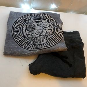 ❤️tiger sweat shirt and pants💤💤